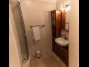 Appartamenti Kike - 60 meters from the beach: A1(4+1), A2(4+1), A3(4+1), SA1(2) Petrcane - Riviera Zadar  - Appartamento - A1(4+1): il bagno con la toilette