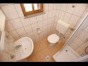Appartamenti Armitage - family friendly: A1(4), A2(4+1), A3(2+1), A4(2+1), A5(2+1) Privlaka - Riviera Zadar  - Appartamento - A3(2+1): il bagno con la toilette
