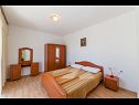 Appartamenti Mlađo - swimming pool: A1(4+2), A2(4+2), A3(2+2), A4(2+2) Privlaka - Riviera Zadar  - Appartamento - A1(4+2): la camera da letto
