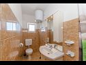 Appartamenti Mlađo - swimming pool: A1(4+2), A2(4+2), A3(2+2), A4(2+2) Privlaka - Riviera Zadar  - Appartamento - A3(2+2): il bagno con la toilette