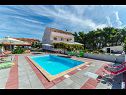 Appartamenti Mlađo - swimming pool: A1(4+2), A2(4+2), A3(2+2), A4(2+2) Privlaka - Riviera Zadar  - la piscina