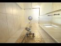 Casa vacanza Olive H(4+2) Privlaka - Riviera Zadar  - Croazia - H(4+2): il bagno con la toilette