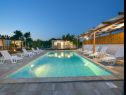 Appartamenti Ani - with pool : SA4(2), A5(2+2), A6(2+2) Privlaka - Riviera Zadar  - la piscina