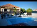 Casa vacanza Ivana - with a private pool: H(8) Privlaka - Riviera Zadar  - Croazia - la casa