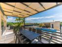 Casa vacanza Ivana - with a private pool: H(8) Privlaka - Riviera Zadar  - Croazia - il balcone