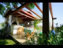 Appartamenti Secret Garden A2(2+2), A4(2+2) Razanac - Riviera Zadar  - la cucina estiva