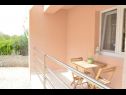 Appartamenti Rina-next to the beach with free parking: A1(2+2), A2(2+2), A3-sa balkonom (2+2), A4 - sa balkonom (2+2), A5 - s pogledom na more(2+1) Razanac - Riviera Zadar  - Appartamento - A3-sa balkonom (2+2): il balcone