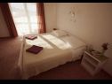 Appartamenti Ivan Z - 10 m from sea: A3(2), A4(2) Seline - Riviera Zadar  - Appartamento - A3(2): la camera da letto