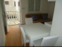 Appartamenti Dream - nearby the sea: A1-small(2), A2-midldle(2), A3-large(4+1) Seline - Riviera Zadar  - Appartamento - A2-midldle(2): la sala da pranzo