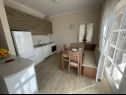 Appartamenti Ante - 200 m from beach: A2(4+2) Starigrad-Paklenica - Riviera Zadar  - Appartamento - A2(4+2): la cucina con la sala da pranzo