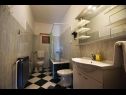 Appartamenti Mirja - 130 m from sea: A1(8+1) Starigrad-Paklenica - Riviera Zadar  - Appartamento - A1(8+1): il bagno con la toilette