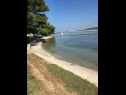 Appartamenti Andy - only 50 m from beach: A1(3+1), A2(2+1), SA1(2) Sukosan - Riviera Zadar  - la spiaggia