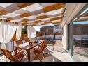 Casa vacanza Sanya - stone house with outdoor hot tub: H(4) Sukosan - Riviera Zadar  - Croazia - la terrazza