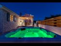 Casa vacanza Sanya - stone house with outdoor hot tub: H(4) Sukosan - Riviera Zadar  - Croazia - la casa