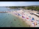 Appartamenti Anita - 100 m from the beach: A1(2+2), SA2(2+2), A3(2+2), A4(2+2) Sukosan - Riviera Zadar  - la spiaggia