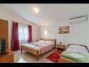 Casa vacanza Seagull H(10) Vir - Riviera Zadar  - Croazia - H(10): la camera da letto