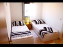 Appartamenti Almond A1(2+2), A2(4+2), A3(4+2) Vir - Riviera Zadar  - Appartamento - A3(4+2): la camera da letto