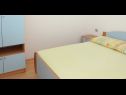 Appartamenti VINK - 80 m from beach A2(4), A3(4), A4(4) Vir - Riviera Zadar  - Appartamento - A2(4): la camera da letto