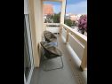 Appartamenti Sanja - 100 meters to the beach A1(4+1), A2(4+1), A3(4+1), A4(4+1) Vir - Riviera Zadar  - Appartamento - A4(4+1): il balcone