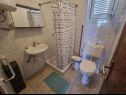Appartamenti Rising Sun A1(2+2), A2(2+2), A3(2+2) Vir - Riviera Zadar  - Appartamento - A1(2+2): il bagno con la toilette