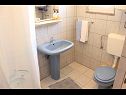 Appartamenti e camere Jagoda - comfy and cozy : A1 Lijevi (3+2), A2 Desni (3+2), R1(4) Zadar - Riviera Zadar  - Appartamento - A1 Lijevi (3+2): il bagno con la toilette