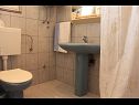 Appartamenti e camere Jagoda - comfy and cozy : A1 Lijevi (3+2), A2 Desni (3+2), R1(4) Zadar - Riviera Zadar  - Appartamento - A2 Desni (3+2): il bagno con la toilette