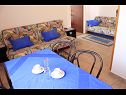 Appartamenti e camere Jagoda - comfy and cozy : A1 Lijevi (3+2), A2 Desni (3+2), R1(4) Zadar - Riviera Zadar  - Appartamento - A2 Desni (3+2): la sala da pranzo