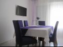 Appartamenti Ivan - with large terrace : A1(5) Zadar - Riviera Zadar  - Appartamento - A1(5): la sala da pranzo