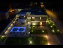 Casa vacanza Ren-lux with heated pool: H(8+2) Zaton (Zadar) - Riviera Zadar  - Croazia - H(8+2): la casa