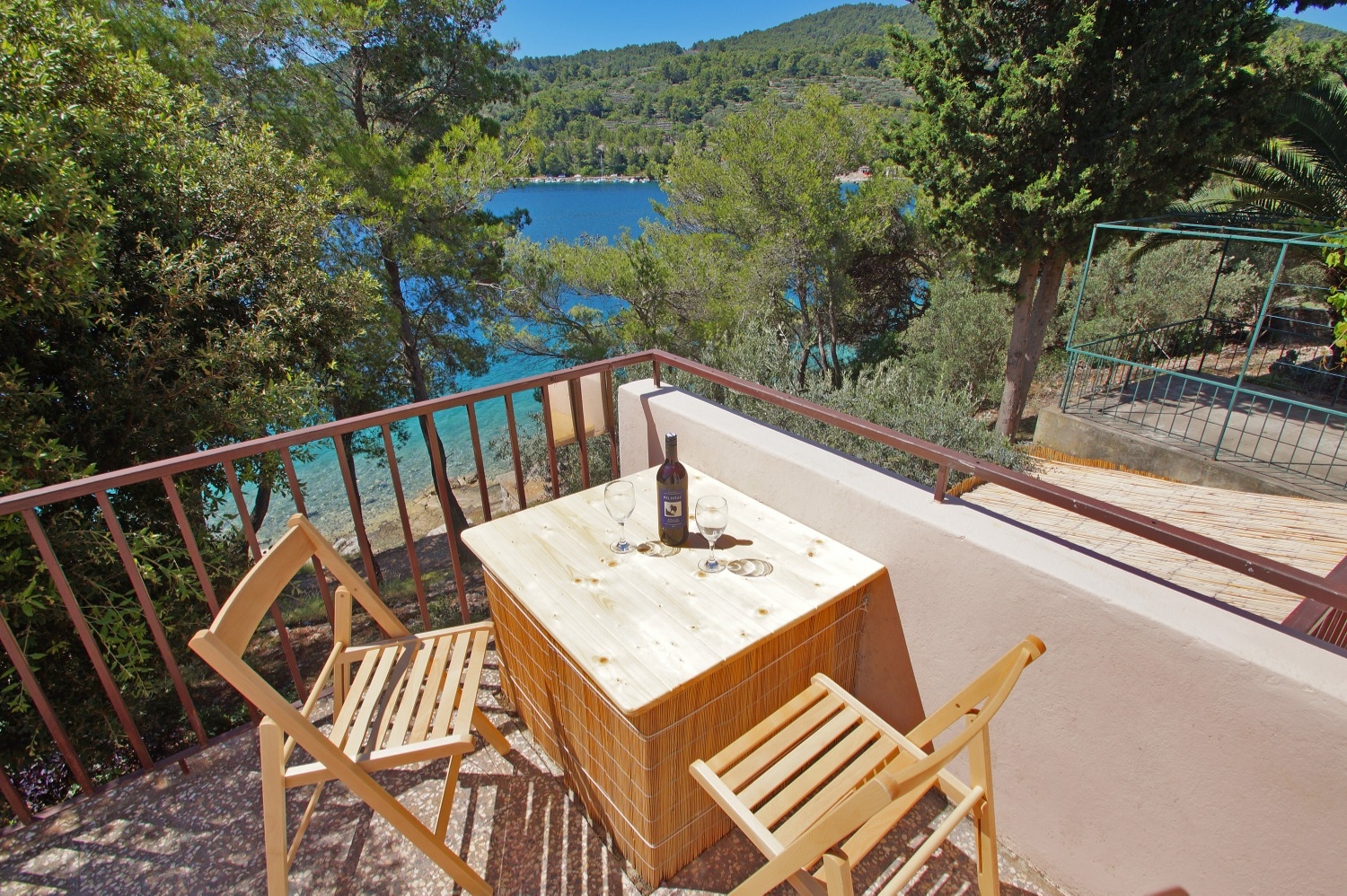 Appartamenti Danica - large terrace with sea view A1 Dana(4) Baia Zubaca (Vela Luka) - Isola di Korcula  - Croazia