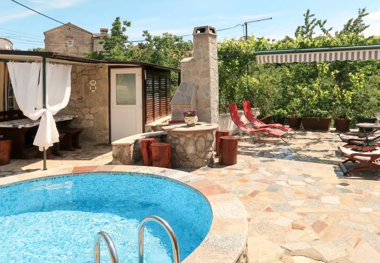 Casa vacanza Ana - with pool: H(6) Lakmartin - Isola di Krk  - Croazia