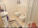 Appartamenti Snježa - sea view : A1(2), A2(2), A3(2), A4(2) Drage - Riviera Biograd  - Appartamento - A1(2): il bagno con la toilette