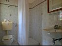 Appartamenti Brane - 150m from sea: A1(2+1), SA2(3), SA3(3), SA4(2), SA5(2), A6(2+1) Bol - Isola di Brac  - il bagno con la toilette