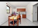 Appartamenti Nikola - comfortable: A1(4), A2(4), A3(4) Bol - Isola di Brac  - Appartamento - A2(4): la cucina con la sala da pranzo