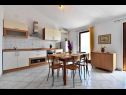 Appartamenti Nikola - comfortable: A1(4), A2(4), A3(4) Bol - Isola di Brac  - Appartamento - A3(4): la cucina con la sala da pranzo