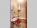 Appartamenti Mat - in a cosy stone house: SA1(2), SA2(2), SA3(2) Bol - Isola di Brac  - Studio appartamento - SA1(2): il bagno con la toilette