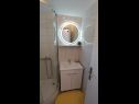 Appartamenti e camere Cvita - 150 m from pebble beach: SA1(2), A2(2+1), SA3(2), A4(4) Bol - Isola di Brac  - Studio appartamento - SA3(2): il bagno con la toilette