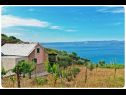 Casa vacanza Smokovlje - sea view and vineyard H(4) Bol - Isola di Brac  - Croazia - H(4): la casa