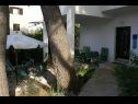 Appartamenti Dinka - cosy & pet friendly: A1(6), A2(4) Mirca - Isola di Brac  - il cortile (casa e dintorni)