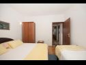 Appartamenti Sreca - 150m from the beach A1 - Zeleni(2), A2 - Zuti(2) Mirca - Isola di Brac  - Appartamento - A2 - Zuti(2): la camera da letto