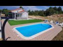 Casa vacanza Nane Garden - house with pool : H(4+1) Mirca - Isola di Brac  - Croazia - la piscina (casa e dintorni)