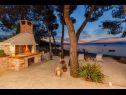 Casa vacanza Periska - on the beach : H(4+1) Mirca - Isola di Brac  - Croazia - komin
