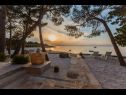 Casa vacanza Periska - on the beach : H(4+1) Mirca - Isola di Brac  - Croazia - lo sguardo (casa e dintorni)