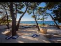 Casa vacanza Periska - on the beach : H(4+1) Mirca - Isola di Brac  - Croazia - lo sguardo (casa e dintorni)