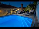 Casa vacanza Andre - swimming pool H(6+2) Nerezisca - Isola di Brac  - Croazia - la piscina