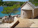 Casa vacanza Denis - 100 m from beach: H(11) Baia Osibova (Milna) - Isola di Brac  - Croazia - la spiaggia