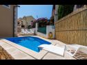 Appartamenti Dalis - open swimming pool: A1 kat(4+1), A2 prizemlje(4) Baia Osibova (Milna) - Isola di Brac  - Croazia - la piscina