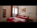 Appartamenti Ivano - 20 m from Sea: A1(6), A2(2+1), A3(2+1), A4(2), A5(2) Baia Osibova (Milna) - Isola di Brac  - Croazia - Appartamento - A2(2+1): la camera da letto