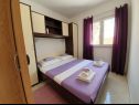 Appartamenti Ivano - 20 m from Sea: A1(6), A2(2+1), A3(2+1), A4(2), A5(2) Baia Osibova (Milna) - Isola di Brac  - Croazia - Appartamento - A4(2): la camera da letto
