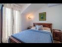 Casa vacanza Lumos - panoramic view & olive garden: H(10) Postira - Isola di Brac  - Croazia - H(10): la camera da letto